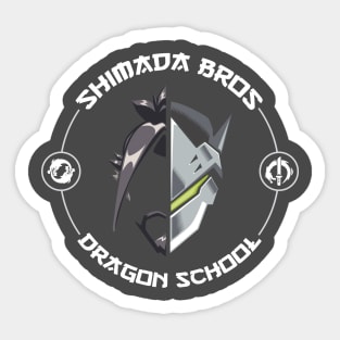 Shimada Bros Dragon School Sticker